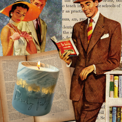 Wrapped Up In Books Scented Candle