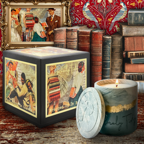 Wrapped Up In Books Scented Candle - Image 2